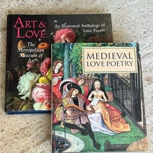 Art & Love and Medieval Love Poetry Books